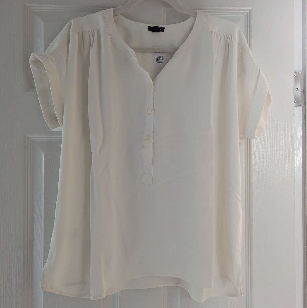 Ann Taylor drop shoulder popover